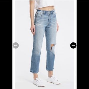STRAIGHT UP IN FOOL'S GOLD DAZE DENIM JEANS